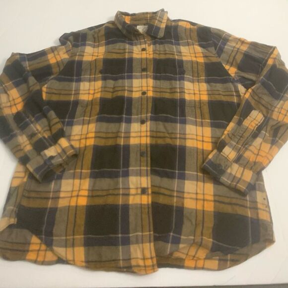 Vintage J-Crew Thick Knit Flannel - Picture 2 of 5